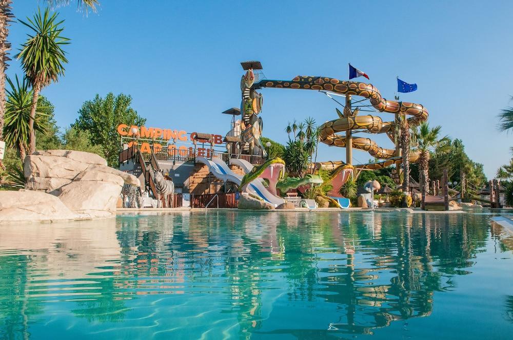 Camping & Spa Cap Soleil Виас Екстериор снимка